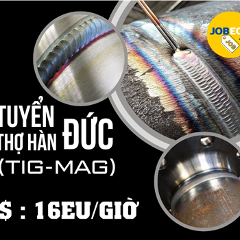 jobeco - Tuyển thợ hàn làm việc tại CHLB Đức, Bang Thüringen